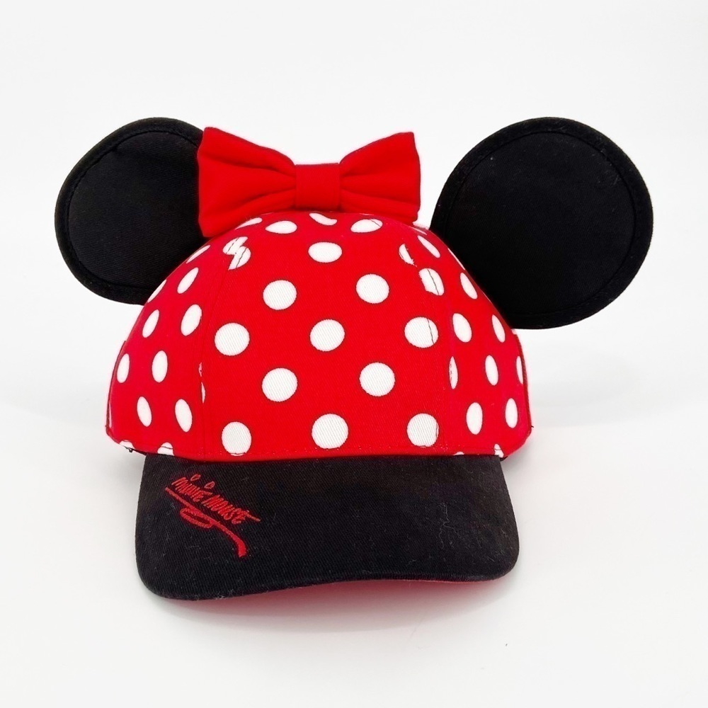 Disneyland Youth Size Minnie Mouse Ears Ball Cap Hat